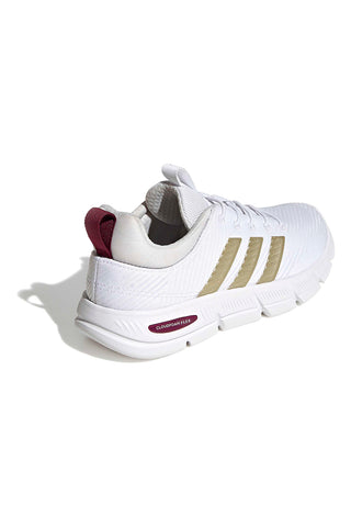 Superge White Cloudfoam z elastičnimi vezalkami Adidas Cloudfoam Flex
