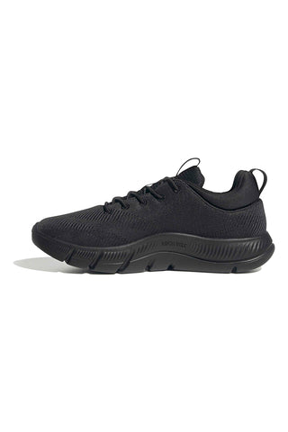 Črni superge Cloudfoam z elastičnimi vezalkami Adidas Cloudfoam Flex