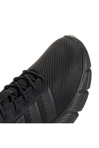 Črni superge Cloudfoam z elastičnimi vezalkami Adidas Cloudfoam Flex