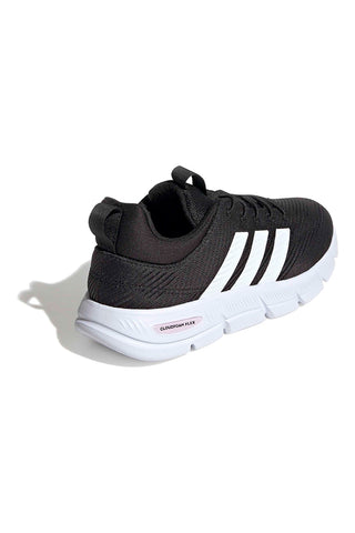 Črni športni copati Cloudfoam z elastičnimi vezalkami Adidas Cloudfoam Flex