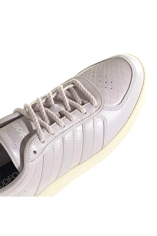 Roza cipria superge z učinkom usnja in dvignjeno podplatjo Adidas Breaknet Sleek