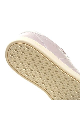 Roza cipria superge z učinkom usnja in dvignjeno podplatjo Adidas Breaknet Sleek