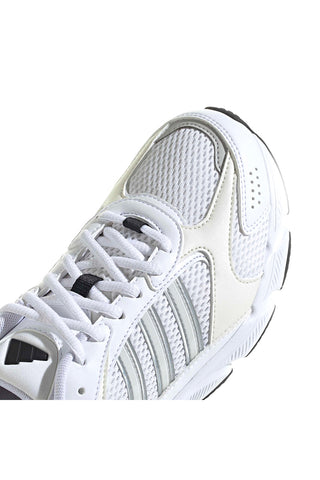 Bele mrežaste superge s srebrnimi detajli in podplatom Cloudfoam Adidas Crazychaos 2000