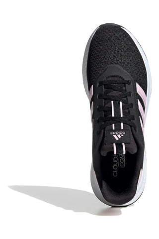 Črni tekaški čevlji z roza trakovi iz dihalne mreže Adidas X_PLRPATH