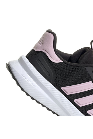 Črni tekaški čevlji z roza trakovi iz dihalne mreže Adidas X_PLRPATH