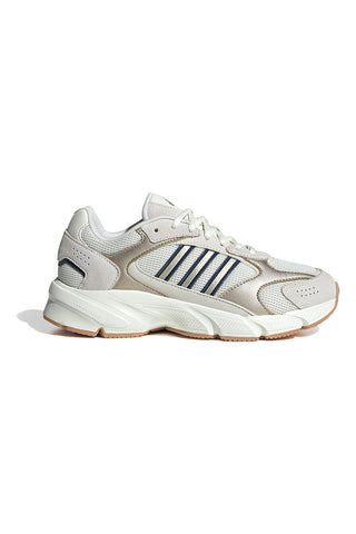 Bež superge iz mrežastega materiala s srebrnimi detajli in podplatom Cloudfoam Adidas Crazychaos 2000