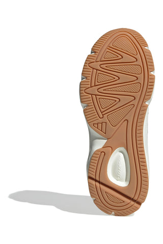 Bež superge iz mrežastega materiala s srebrnimi detajli in podplatom Cloudfoam Adidas Crazychaos 2000