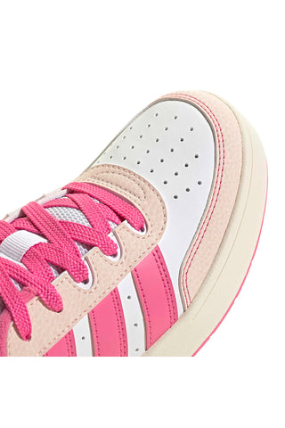 Bele superge z fuksijastimi črtami in platformo Adidas Breakbase J