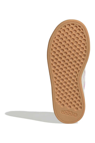 Lila superge iz semiša z belimi črtami Adidas Grand Court 00s K