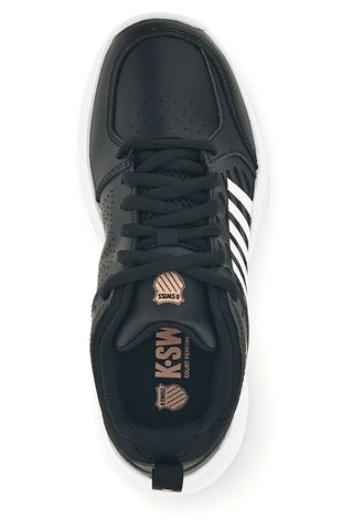 Črne superge z vezalkami K-swiss Court Express 2 Clay