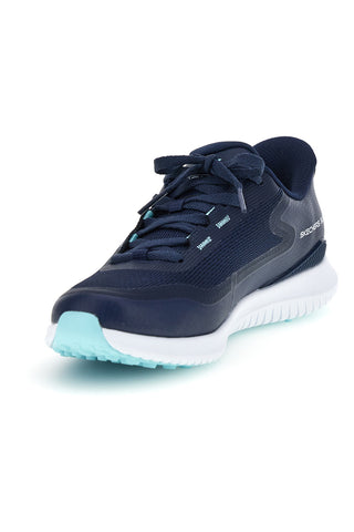 Modri nepremočljivi copati Skechers GO GOLF Flight Slip-ins