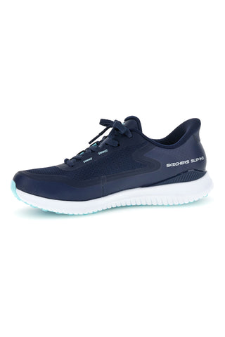Modri nepremočljivi copati Skechers GO GOLF Flight Slip-ins