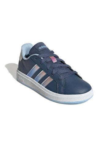 Modri casual čevlji z mavričnimi detajli Adidas Grand Court 2 K