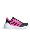 Črni tekaški čevlji z fuksijastimi detajli Adidas Tensaur Run 3 J