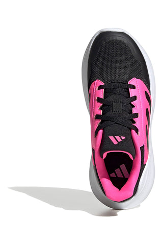 Črni tekaški čevlji z fuksijastimi detajli Adidas Tensaur Run 3 J