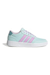 Pastelno modri športni copati z lila detajli Adidas Breaknet 3 J
