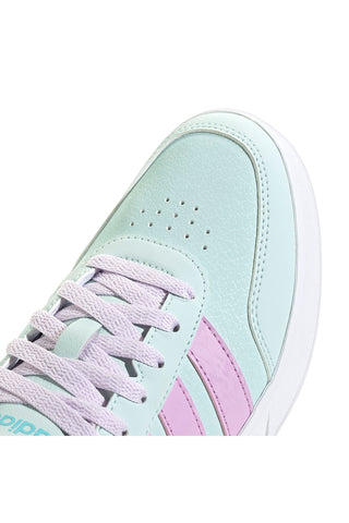 Pastelno modri športni copati z lila detajli Adidas Breaknet 3 J
