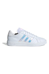 Bele superge z iridescentnimi detajli Adidas Grand Court Base 2.0