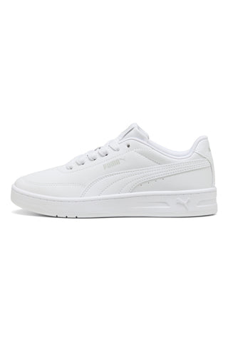 Bele športne copate Court Classic Clean Jr