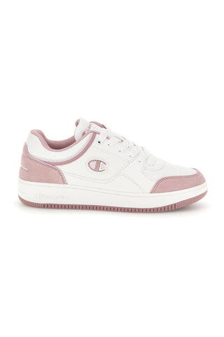 Sneakers bianche con dettagli rosa antico Champion RD18 Low S