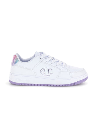 Sneakers bianche con dettaglio cangiante Champion RD18 Lenticular G Gs