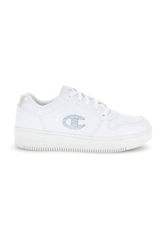Sneakers bianche platform glitter Champion RD18 Platform Glitter G Gs