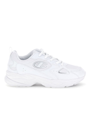 Sneakers Bianche con Logo in Tono Champion Countless Pu G GS