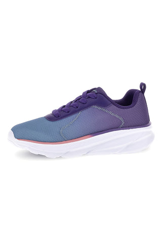 Sneakers azzurre e viola con suola ammortizzata Champion HRO J B GS Low Cut Shoe