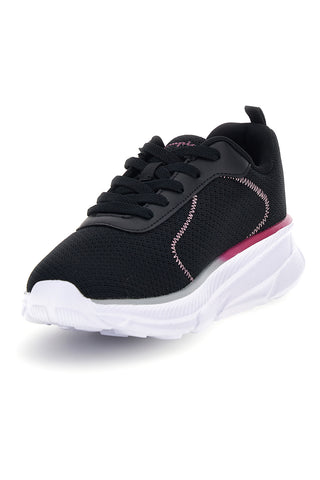 Črni športni copati z rožnatimi detajli Champion HRO J B GS Low Cut Shoe