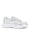 Sneakers Bianche con Dettagli Argento Champion RT25 U GS