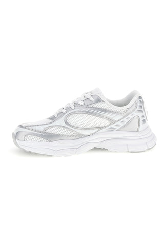 Sneakers Bianche con Dettagli Argento Champion RT25 U GS