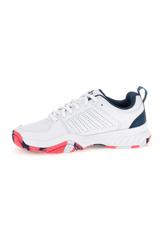 Scarpe da Tennis Bianche con Inserti Blu K-swiss 84428129M