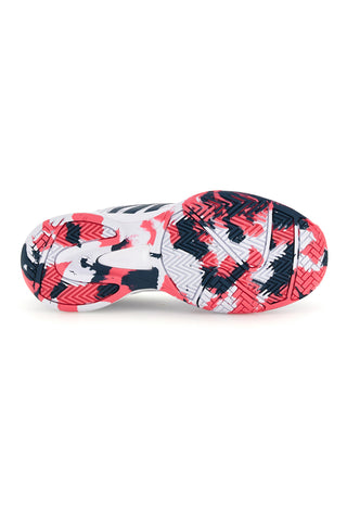 Scarpe da Tennis Bianche con Inserti Blu K-swiss 84428129M