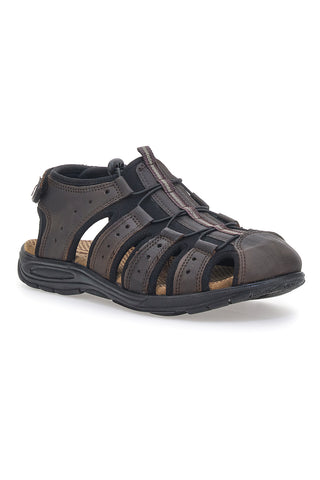 Polodprti sandali Marmaduke 3602 rjavi