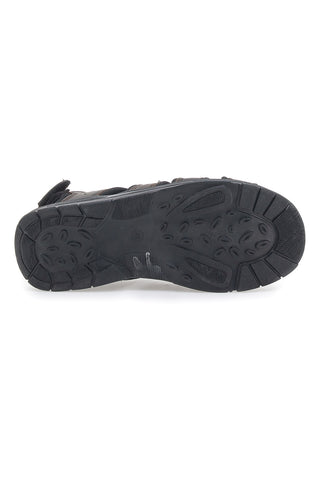 Polodprti sandali Marmaduke 3602 rjavi