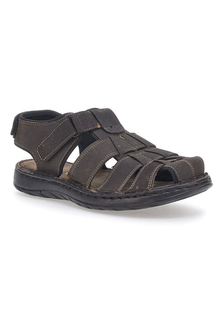 Polodprti sandali Marmaduke 3732 rjavi