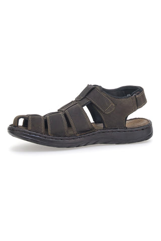 Polodprti sandali Marmaduke 3732 rjavi
