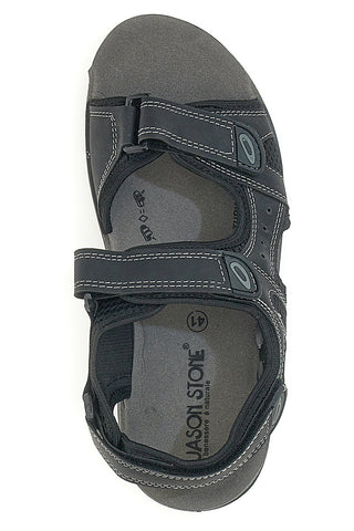 Jasonstone 212 Črni sandali