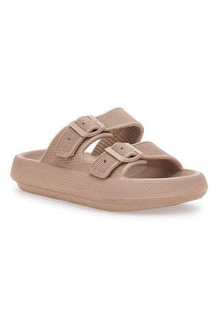 Pantofli Slide Coveri World 2515 Taupe