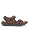 Rjavi sandali z velcro trakovi Altemberg 2134