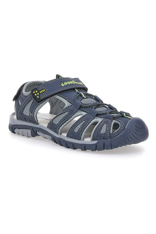 Modri sandali z zaprtim prstom Goodyear 31047