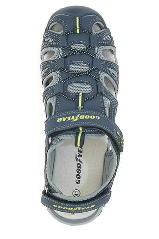 Modri sandali z zaprtim prstom Goodyear 31047