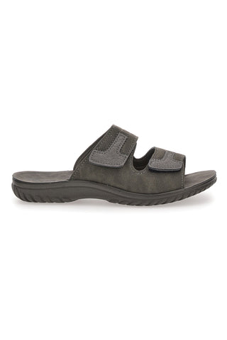 Sive natikače z velcro trakovi Inblu 106 Fn