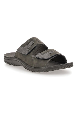 Sive natikače z velcro trakovi Inblu 106 Fn