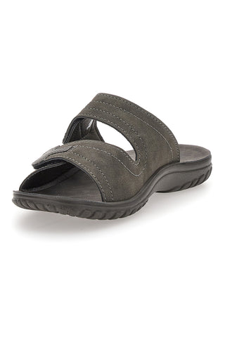 Sive natikače z velcro trakovi Inblu 106 Fn