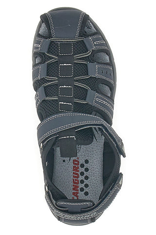 Modri sandali Fisherman z zaponko Canguro 1013