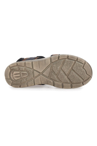 Rjave sandale z velcro trakovi Canguro 1015