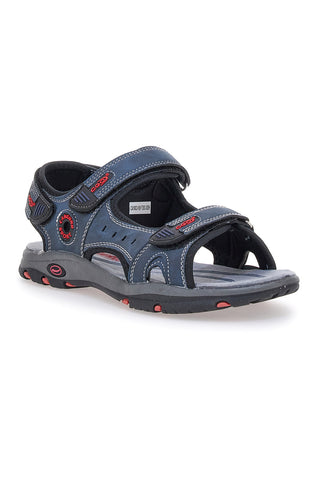 Modri sandali z velcro trakovi Canguro 1002