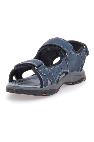 Modri sandali z velcro trakovi Canguro 1002