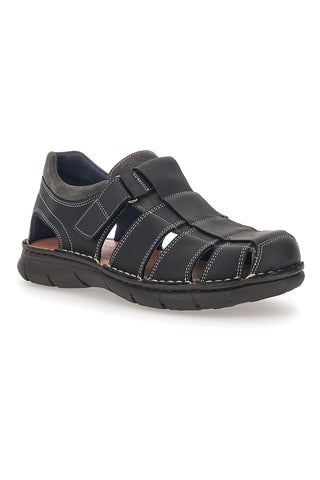 Sandali Fisherman Neri Pittarello ECO 7402